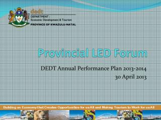 Provincial LED Forum