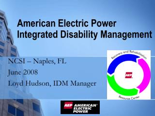 American Electric Power Integrated Disability Management