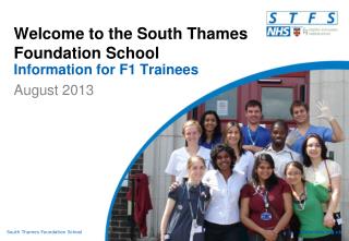 Welcome to the South Thames Foundation School