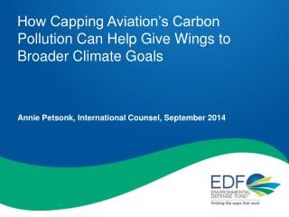 How Capping Aviation’s Carbon Pollution Can Help Give Wings to Broader Climate Goals