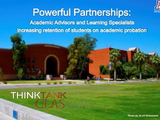 Powerful Partnerships: Academic Advisors and Learning Specialists