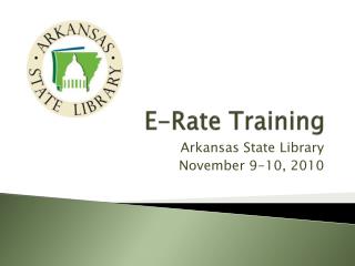 E-Rate Training