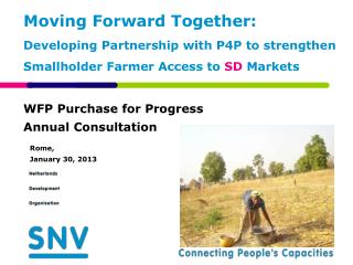 WFP Purchase for Progress Annual Consultation