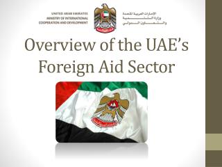Overview of the UAE’s Foreign Aid Sector