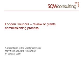 London Councils – review of grants commissioning process