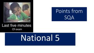Points from SQA