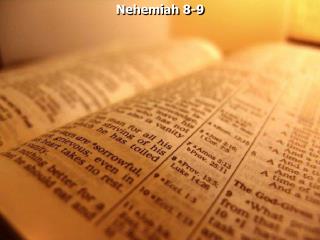 Nehemiah 8-9