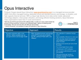 Opus Interactive