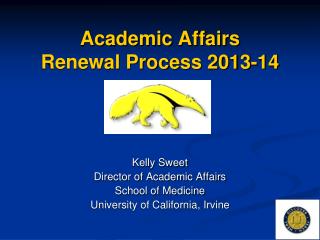 Academic Affairs Renewal Process 2013-14