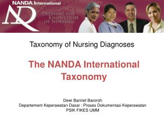 Taxonomy of Nursing Diagnoses