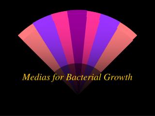 Medias for Bacterial Growth