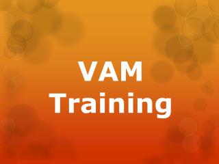 VAM Training