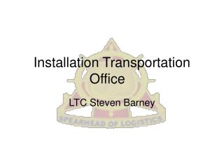 Installation Transportation Office