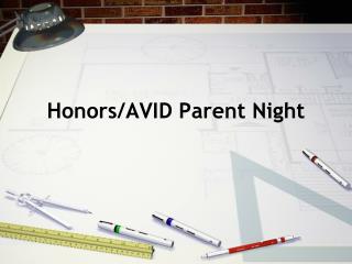 Honors/AVID Parent Night