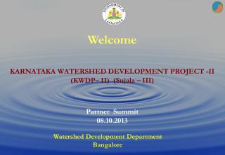 Watershed Development Department Bangalore