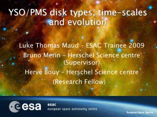 YSO/PMS disk types, time-scales and evolution