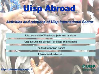 Activities and relations of Uisp International Sector