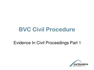 BVC Civil Procedure