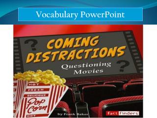 Vocabulary PowerPoint