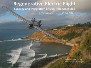 Regenerative Electric Flight Synergy and Integration of Dual-role Machines
