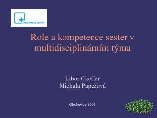 Role a kompetence sester v multidisciplinárním týmu Libor Czeffer Michala Papežová