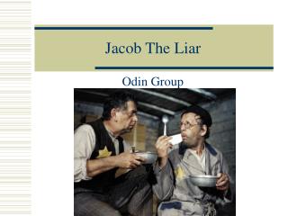 Jacob The Liar