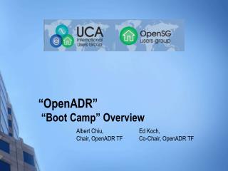 “OpenADR” “Boot Camp” Overview