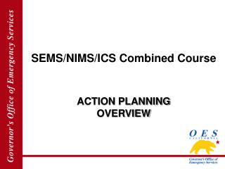 SEMS/NIMS/ICS Combined Course