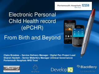 Claire Brookes – Service Delivery Manager / Digital Pen Project Lead