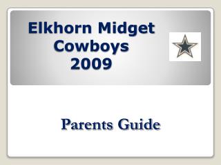 Elkhorn Midget Cowboys 2009