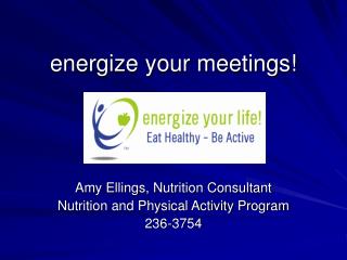 energize your meetings!