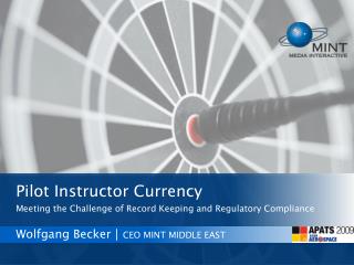 Wolfgang Becker│ CEO MINT MIDDLE EAST