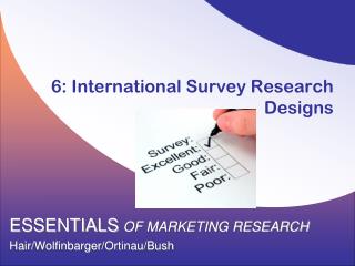 6: International Survey Research Designs
