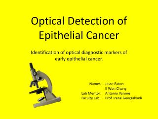Optical Detection of Epithelial Cancer