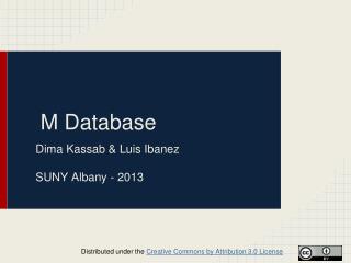 M Database