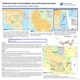 Statistical Trends of Groundwater Around the Suwannee Basin