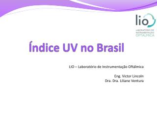 Índice UV no Brasil