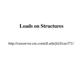 Loads on Structures