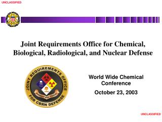 Joint Requirements Office for Chemical, Biological, Radiological, and Nuclear Defense
