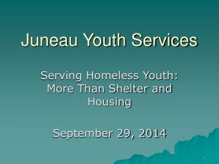 Juneau Youth Services