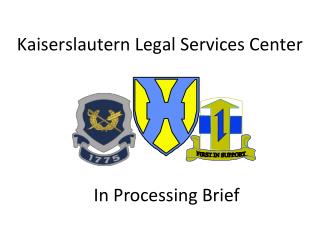 Kaiserslautern Legal Services Center