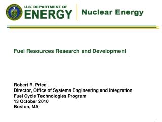 Fuel Resources Research and Development
