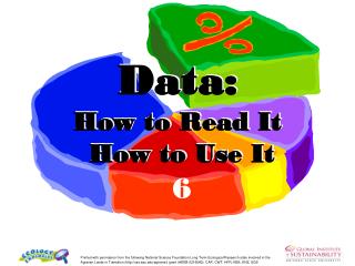 Data: How to Read It How to Use It