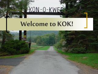 Welcome to KOK!