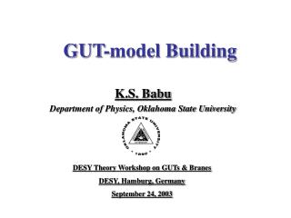 GUT-model Building