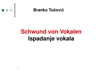 Branko Tošović