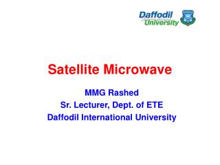 Satellite Microwave