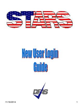 New User Login Guide
