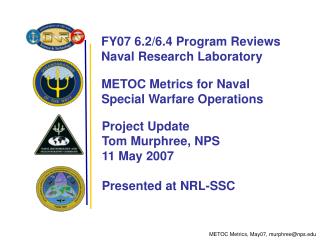 METOC Metrics for Naval Special Warfare Operations