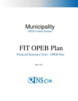 Municipality OPEB Funding Solution